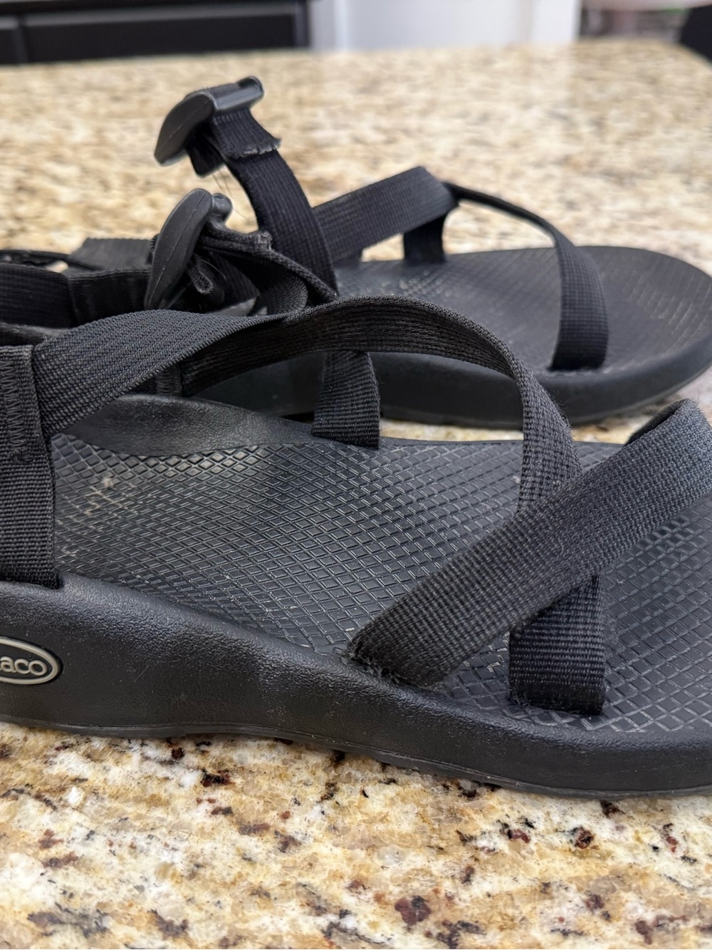 Chaco Black Women's Adjustable Strap Sandals